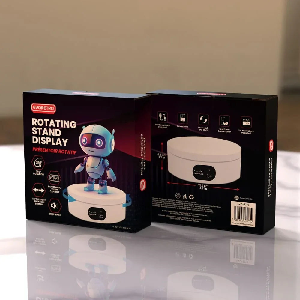 Evoretro Rotating Stand Display Evoretro