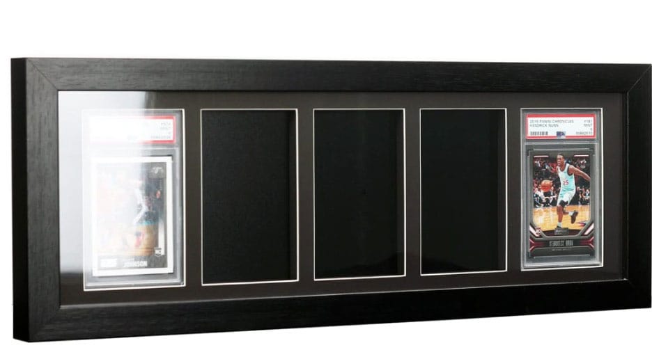Evoretro Graded Card Display Frame för 5 PSA Graderade Kort Evoretro