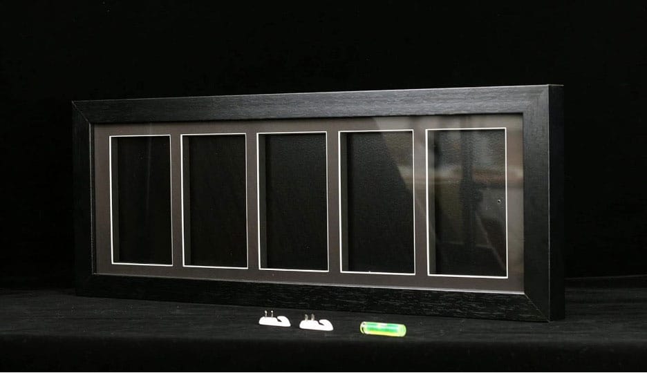 Evoretro Graded Card Display Frame för 5 PSA Graderade Kort Evoretro