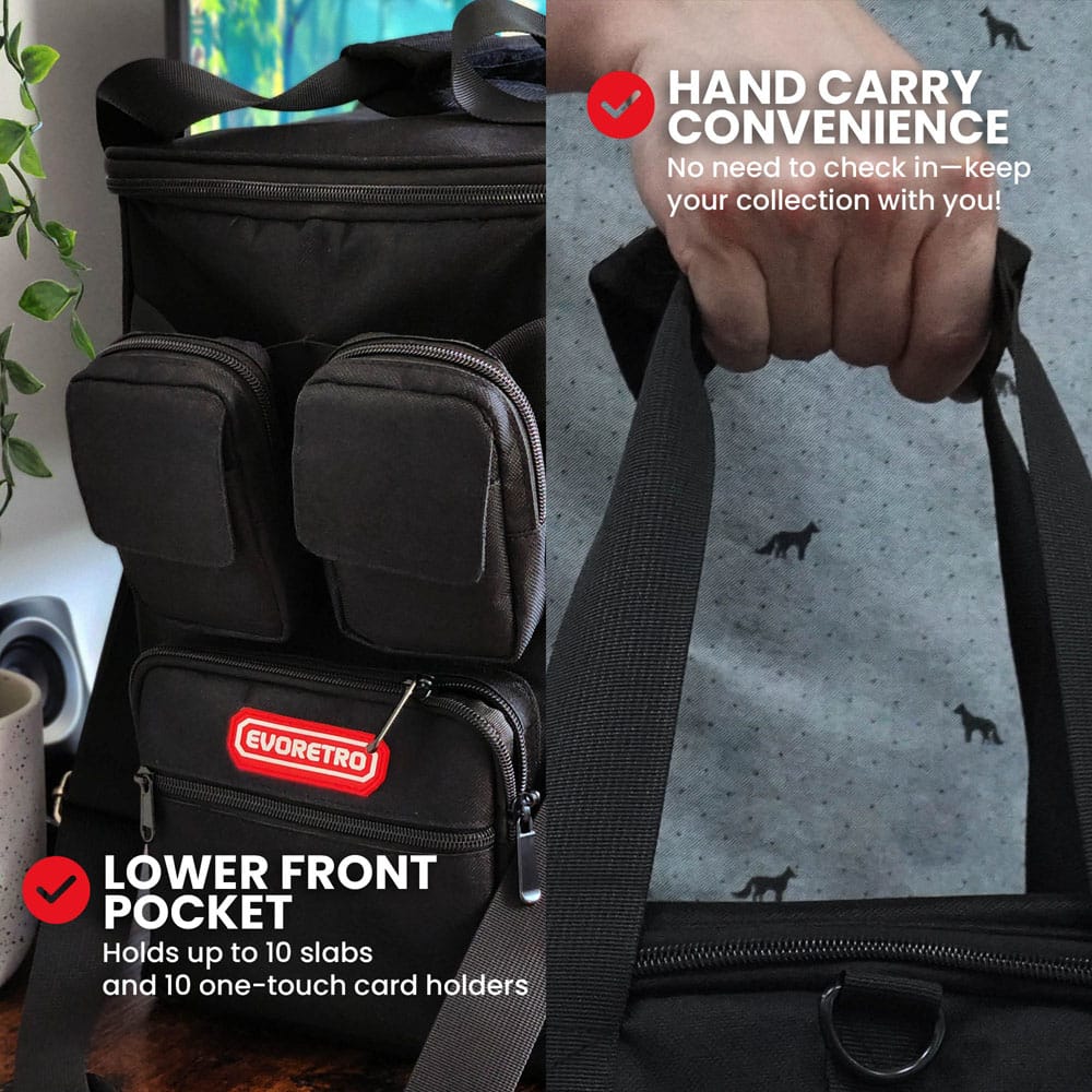 Evoretro Trading Card Ryggsäck Black Evoretro