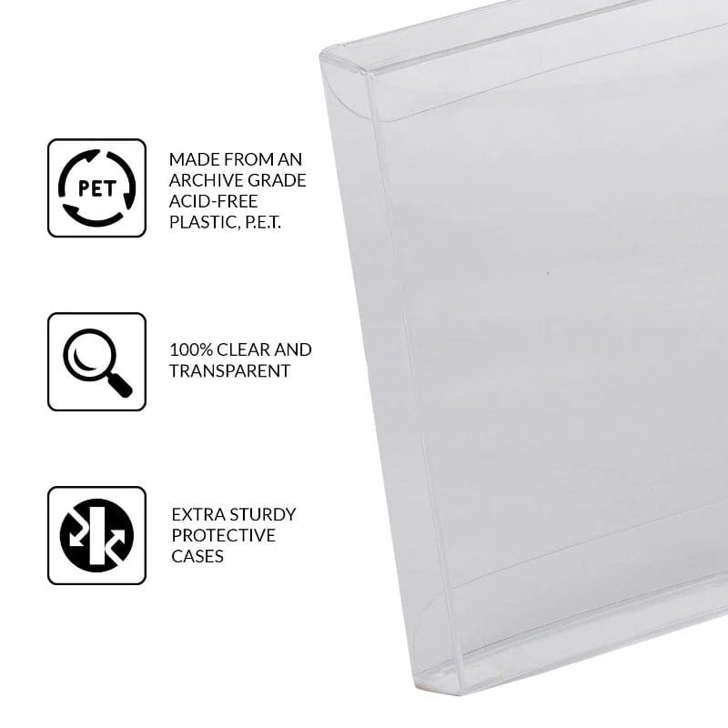 PET Skydd 25-Pack för Nintendo DS Spel