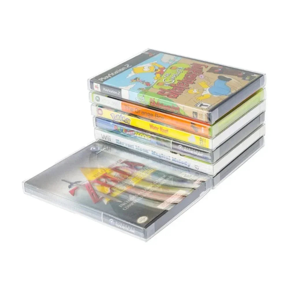 PET Protectors för Gamecube/XBOX360/WII/PS2/DVD - 25-pack Evoretro