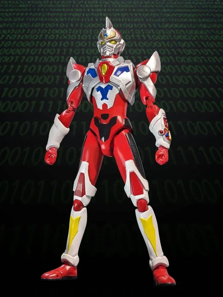 Gridman Universe HAF Actionfigur - 17 cm i Animation Stil Evolution Toy