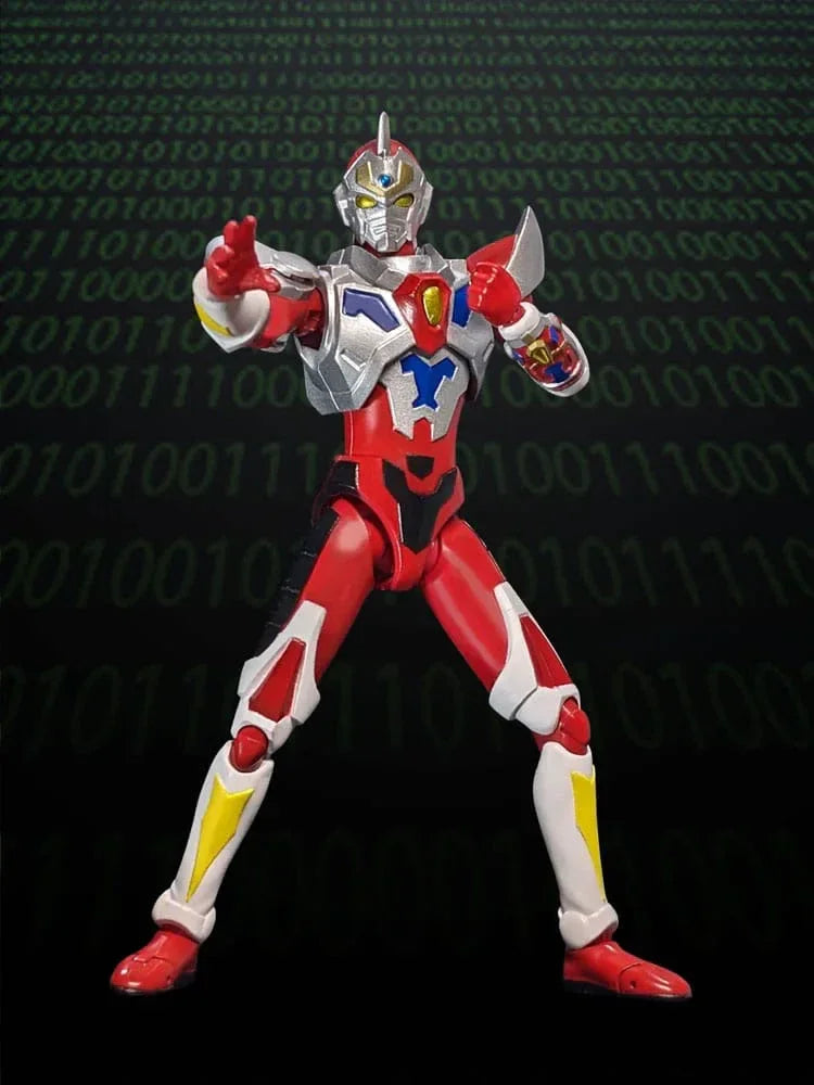 Gridman Universe HAF Actionfigur - 17 cm i Animation Stil Evolution Toy