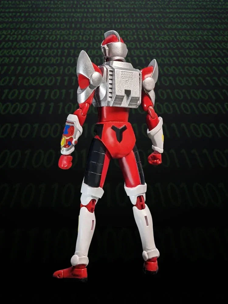 Gridman Universe HAF Actionfigur - 17 cm i Animation Stil Evolution Toy