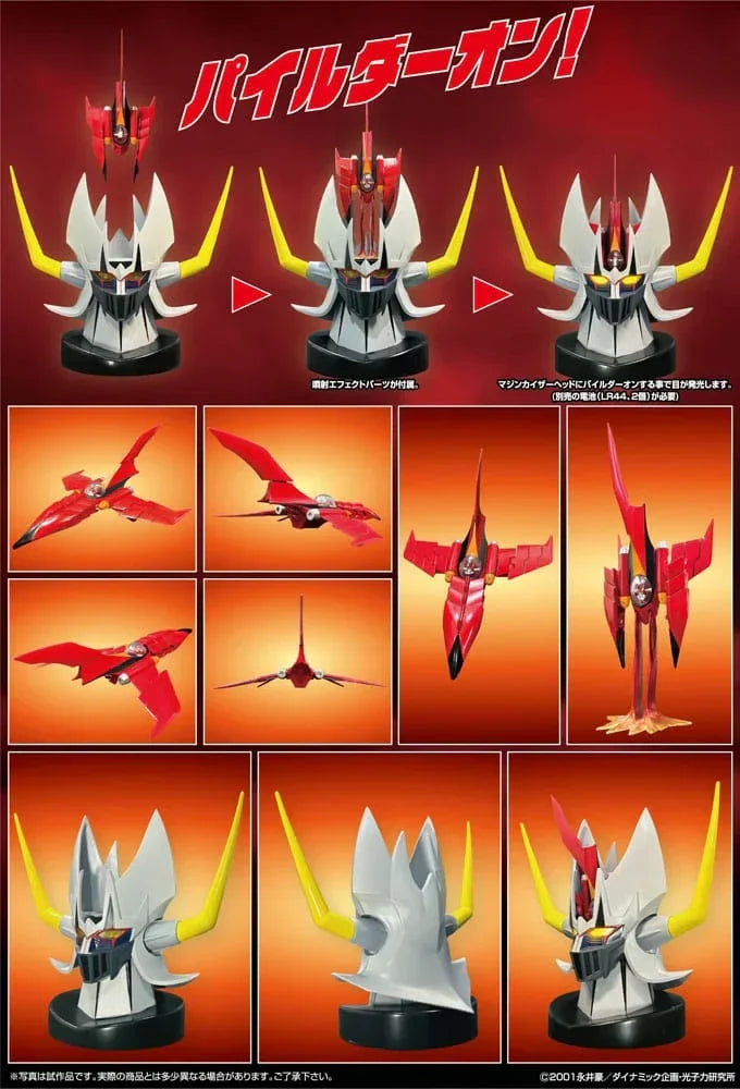 Mazinger Diecast Action Figur Metal Action Kaiser Pilder Renewal Ver. Evolution Toy