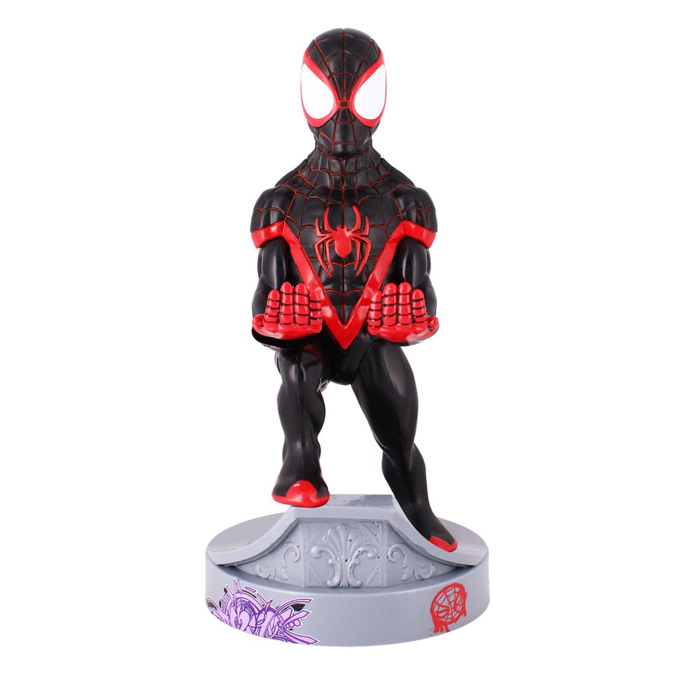 Spider-Man Cable Guys Laddningsställ - Miles Morales 20 cm Exquisite Gaming