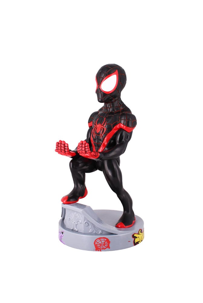 Spider-Man Cable Guys Laddningsställ - Miles Morales 20 cm Exquisite Gaming