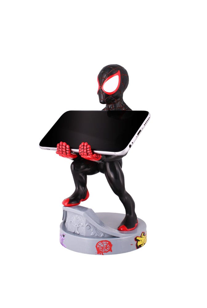 Spider-Man Cable Guys Laddningsställ - Miles Morales 20 cm Exquisite Gaming