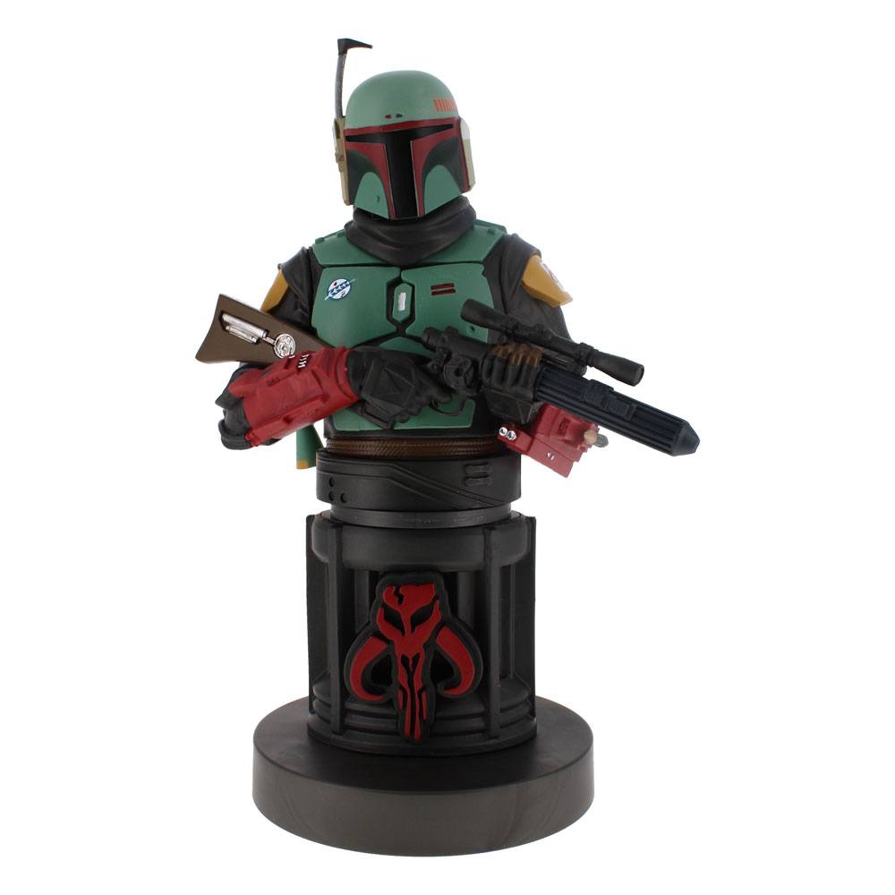Star Wars Cable Guys laddställ Boba Fett 2021 20 cm