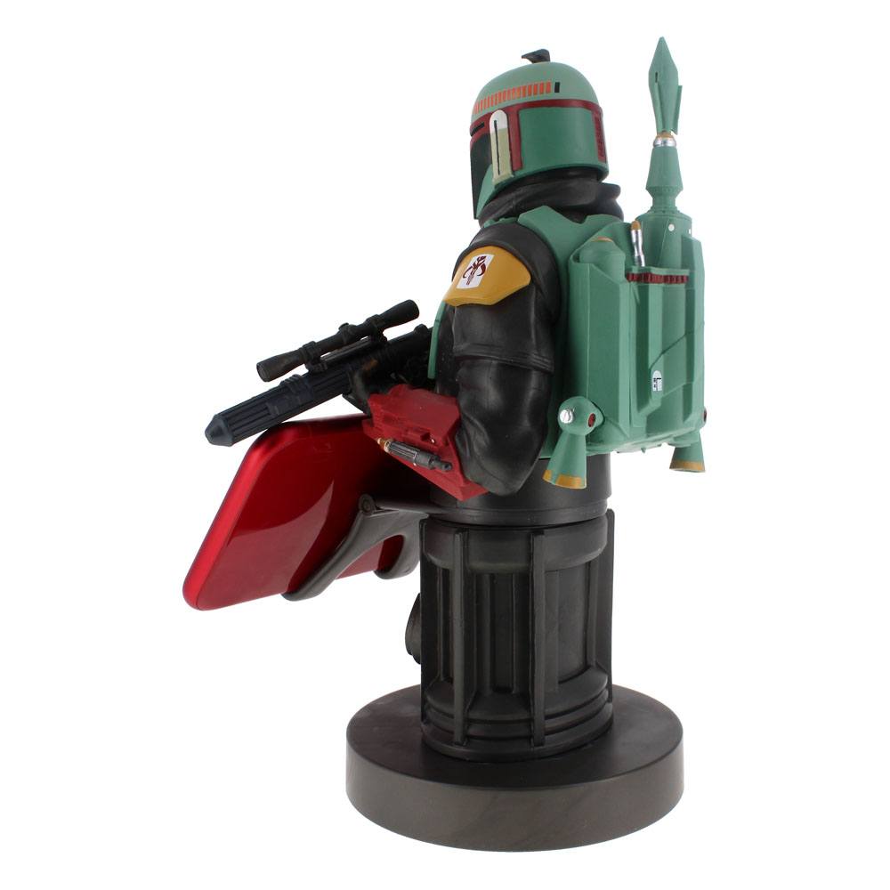 Star Wars Cable Guys laddställ Boba Fett 2021 20 cm