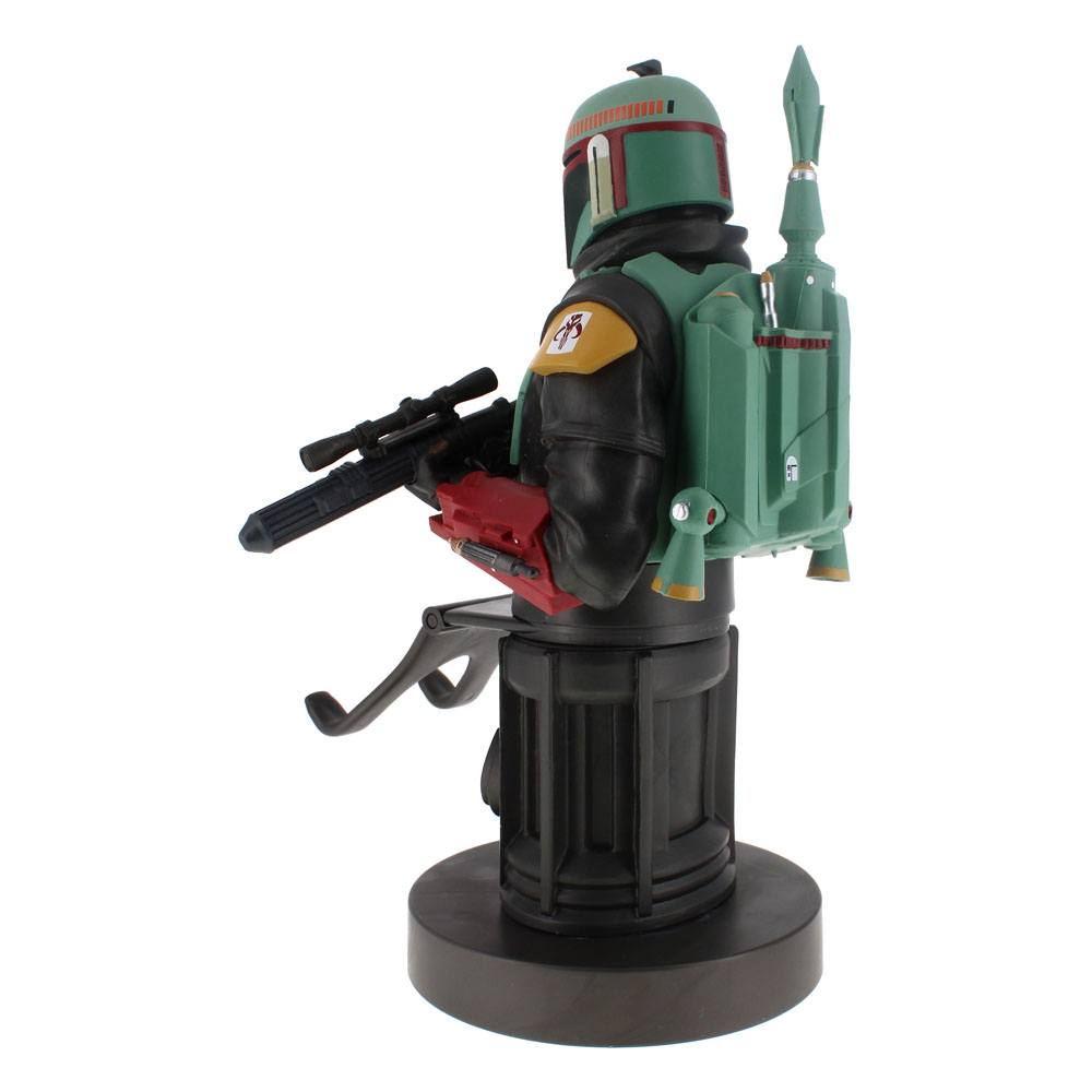 Star Wars Cable Guys laddställ Boba Fett 2021 20 cm