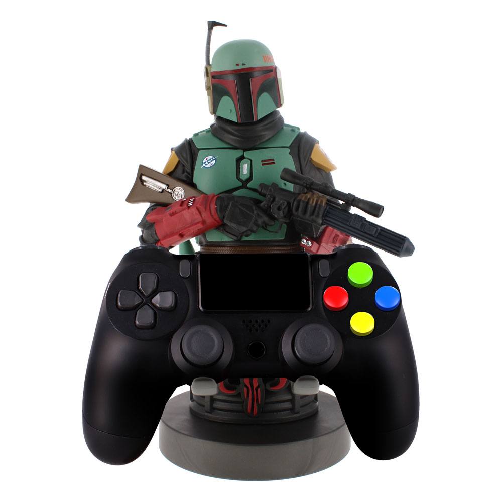 Star Wars Cable Guys laddställ Boba Fett 2021 20 cm
