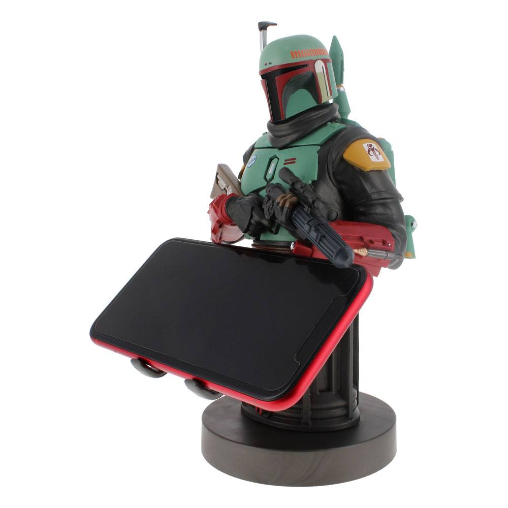 Star Wars Cable Guys laddställ Boba Fett 2021 20 cm