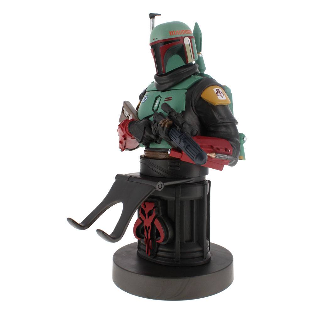 Star Wars Cable Guys laddställ Boba Fett 2021 20 cm