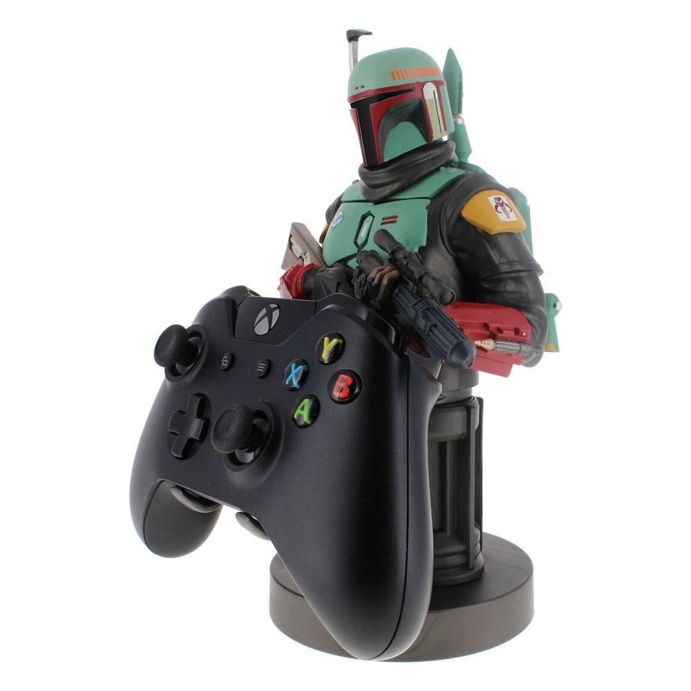 Star Wars Cable Guys laddställ Boba Fett 2021 20 cm