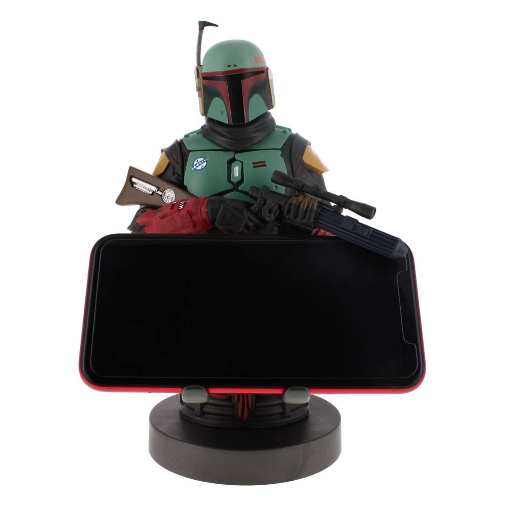 Star Wars Cable Guys laddställ Boba Fett 2021 20 cm