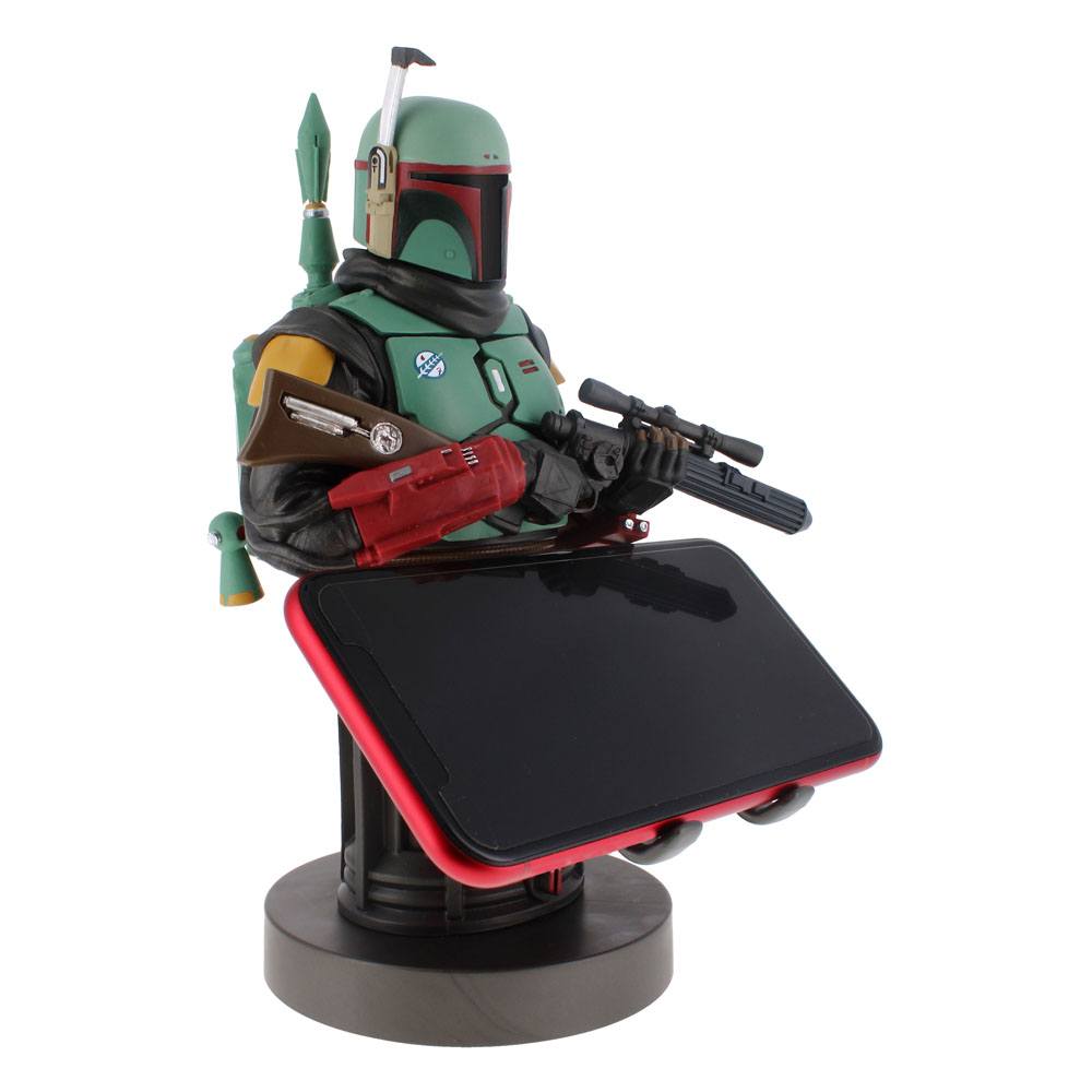 Star Wars Cable Guys laddställ Boba Fett 2021 20 cm