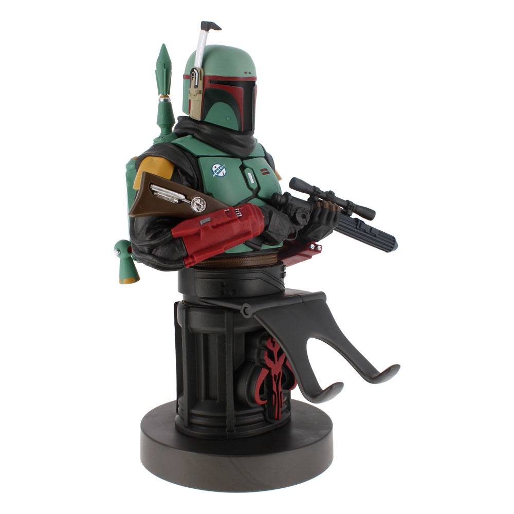 Star Wars Cable Guys laddställ Boba Fett 2021 20 cm