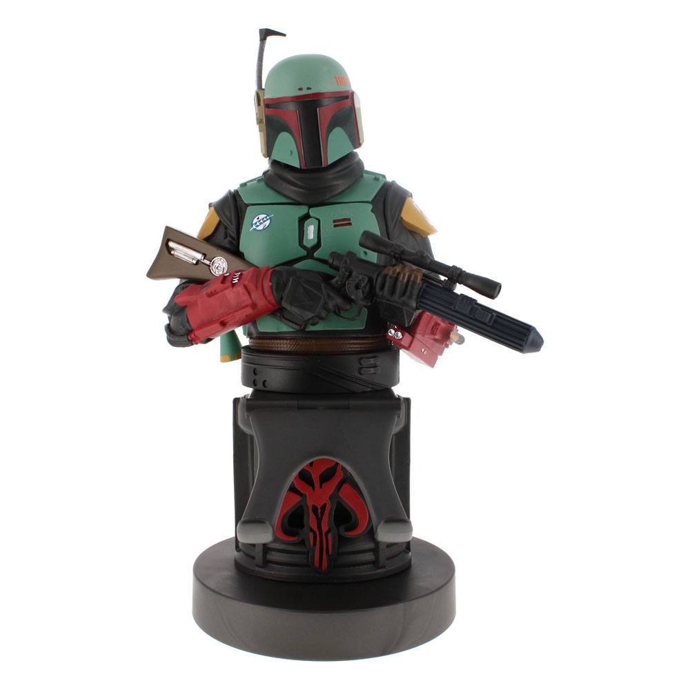 Star Wars Cable Guys laddställ Boba Fett 2021 20 cm