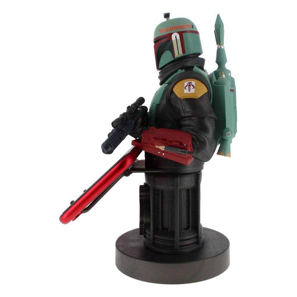Star Wars Cable Guys laddställ Boba Fett 2021 20 cm