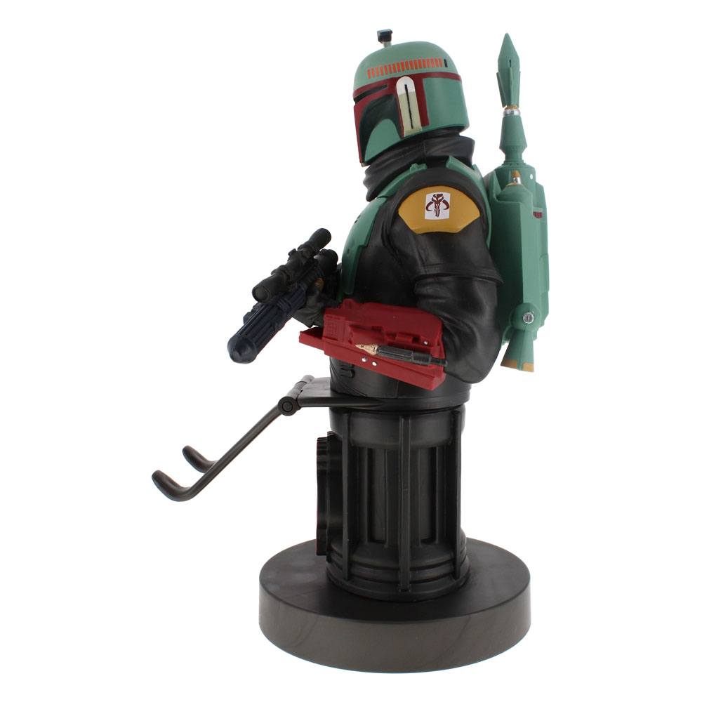 Star Wars Cable Guys laddställ Boba Fett 2021 20 cm