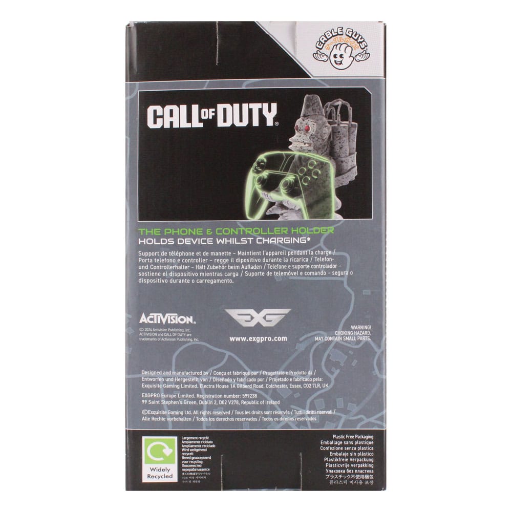 Call of Duty Cable Guys Laddningsställ Toasted Monkey Bomb 20 cm Exquisite Gaming