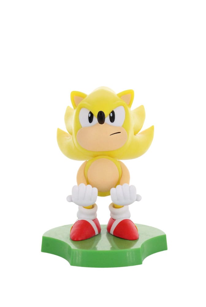 Sonic The Hedgehog Holdems Mini Holder Super Sonic 10 cm Exquisite Gaming
