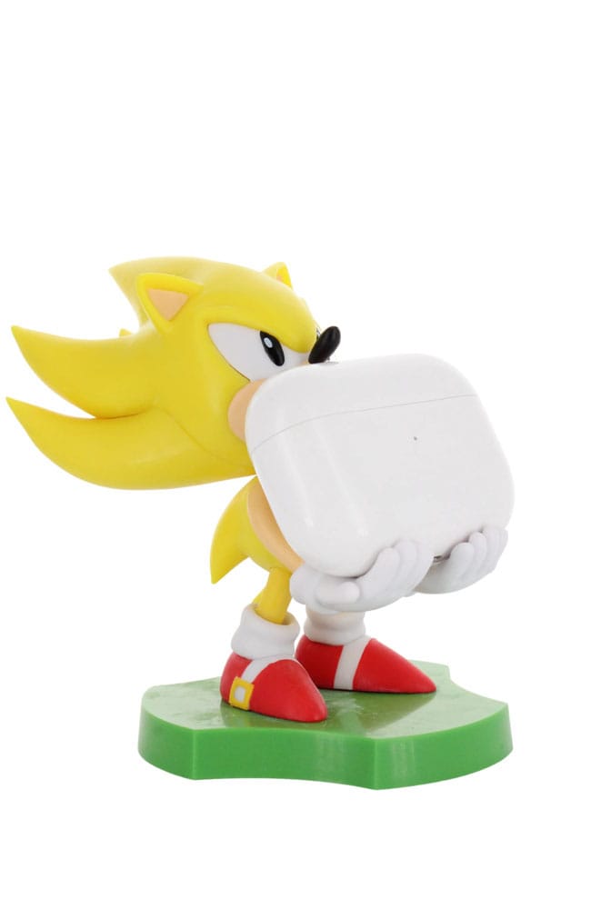 Sonic The Hedgehog Holdems Mini Holder Super Sonic 10 cm Exquisite Gaming