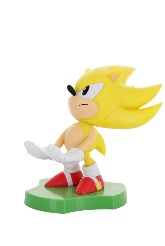 Sonic The Hedgehog Holdems Mini Holder Super Sonic 10 cm Exquisite Gaming