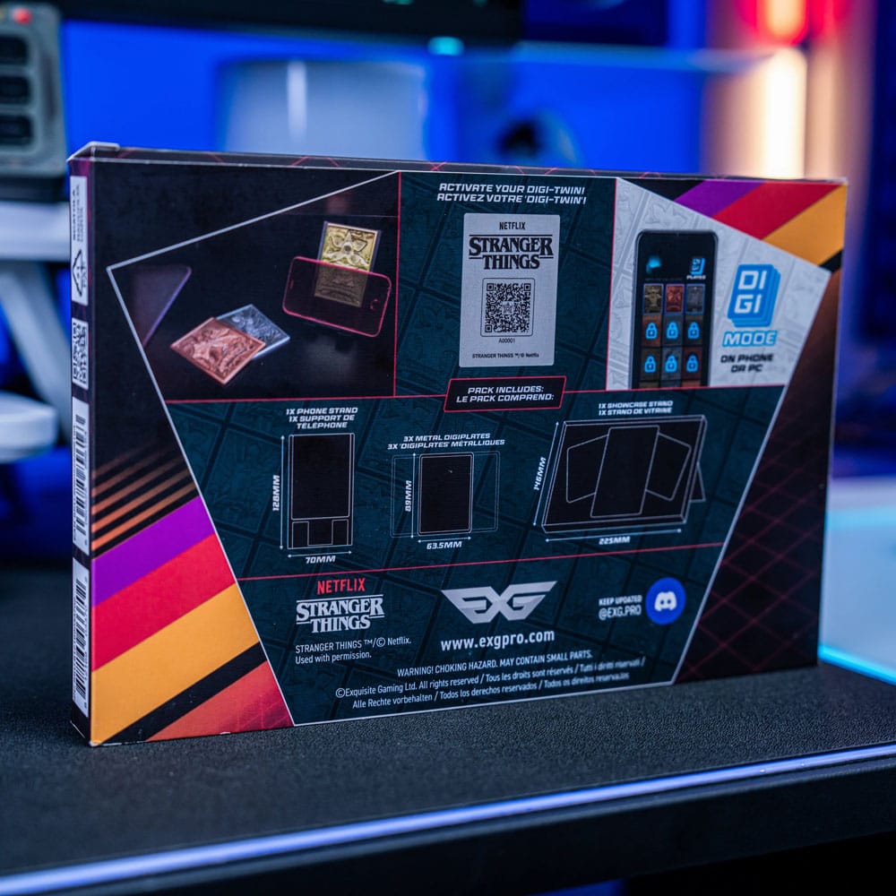 Stranger Things Digiplates Telefonställ Generation 1 Startpaket Exquisite Gaming