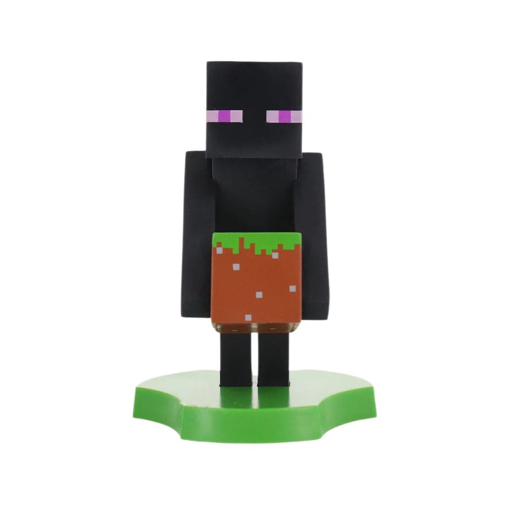 Minecraft Enderman Holdems Mini Enhetshållare och Telefonställ 12cm Exquisite Gaming