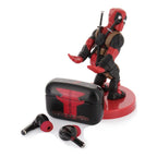 Marvel Holdems Mini Holder & Trådlösa Hörlurar Deadpool Exquisite Gaming