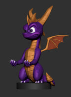 Spyro the Dragon Kabelhållare och Laddningsställ 20 cm Exquisite Gaming