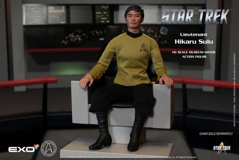 Star Trek: The Original Series Action Figure 1/6 Lt. Sulu 30 cm