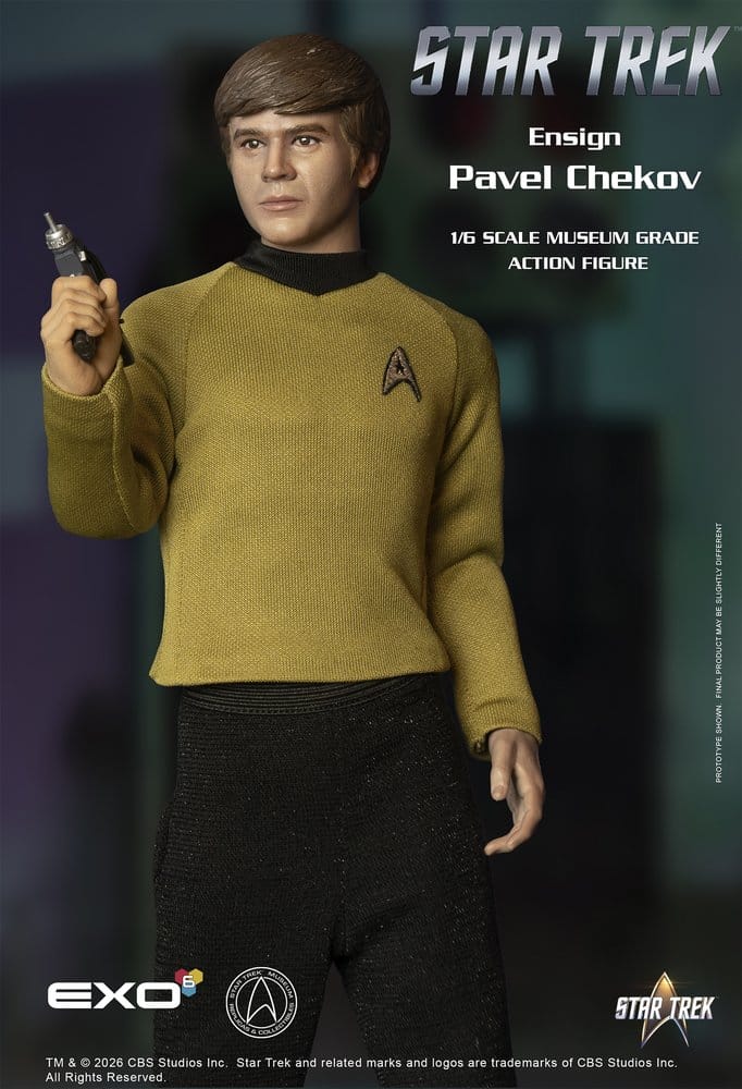 Star Trek: The Original Series Action Figure 1/6 Ensign Pavel Chekov 30 cm