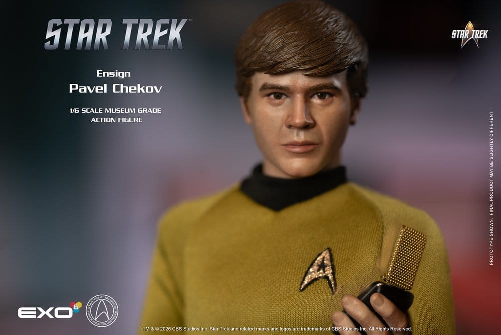 Star Trek: The Original Series Action Figure 1/6 Ensign Pavel Chekov 30 cm