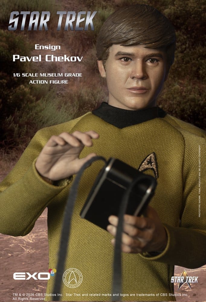 Star Trek: The Original Series Action Figure 1/6 Ensign Pavel Chekov 30 cm
