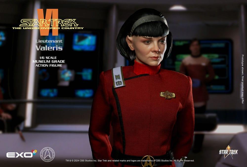 Star Trek VI: The Undiscovered Country Action Figur 1/6 Lieutenant Valeris 28 cm EXO-6