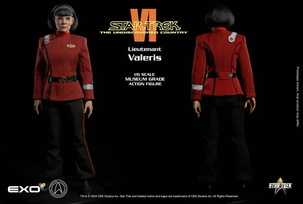 Star Trek VI: The Undiscovered Country Action Figur 1/6 Lieutenant Valeris 28 cm EXO-6