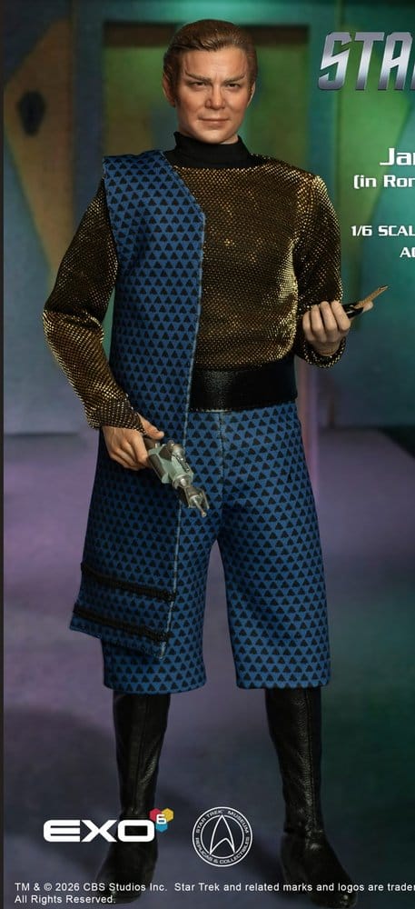 Star Trek: The Original Series Actionfigur 1/6 Kapten James T. Kirk (Romulansk Förklädnad) 29 cm