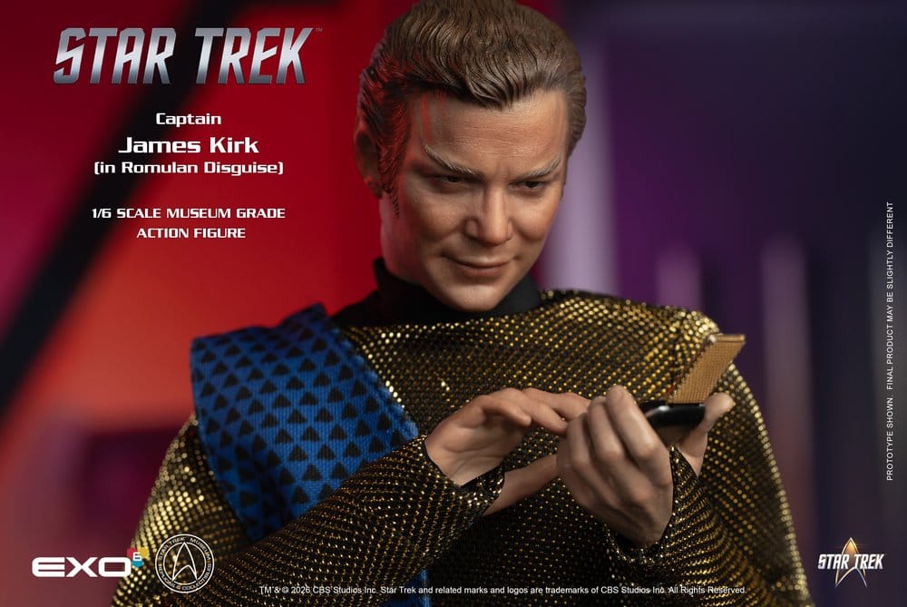 Star Trek: The Original Series Actionfigur 1/6 Kapten James T. Kirk (Romulansk Förklädnad) 29 cm