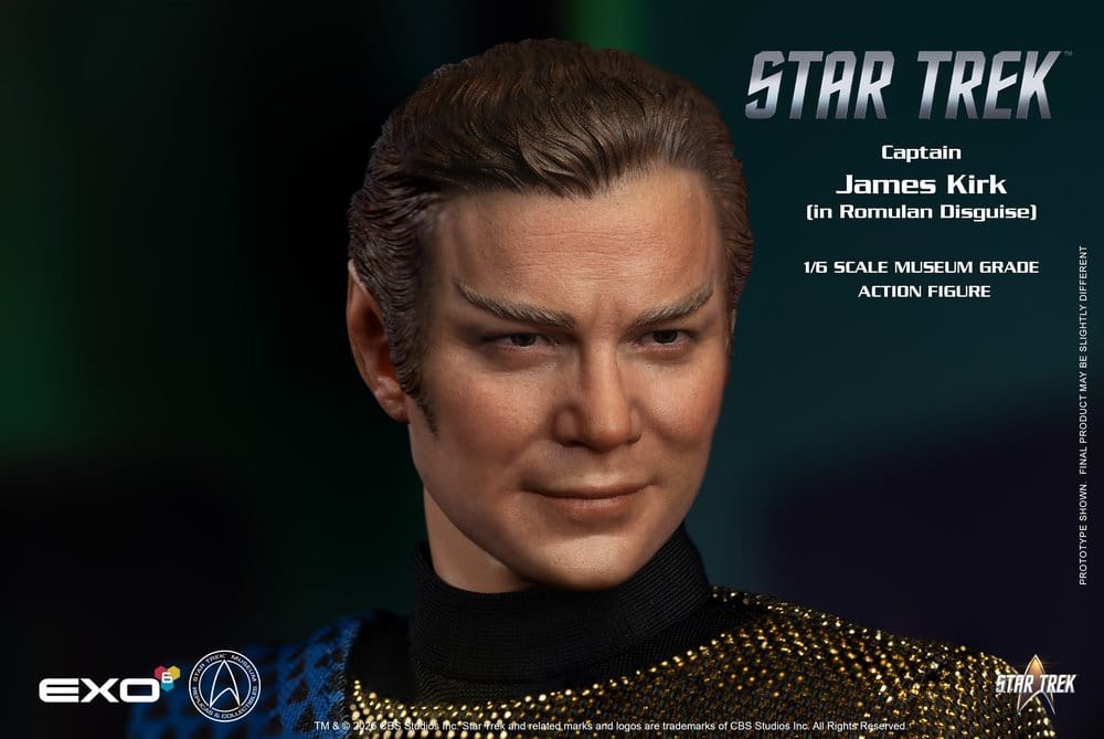 Star Trek: The Original Series Actionfigur 1/6 Kapten James T. Kirk (Romulansk Förklädnad) 29 cm