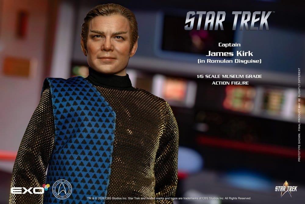 Star Trek: The Original Series Actionfigur 1/6 Kapten James T. Kirk (Romulansk Förklädnad) 29 cm
