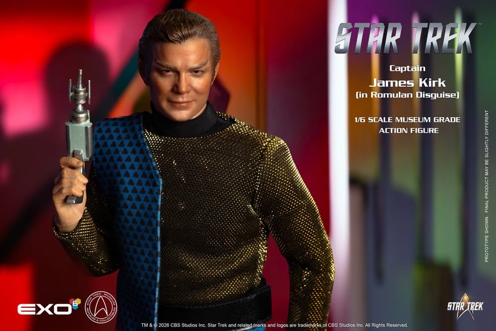 Star Trek: The Original Series Actionfigur 1/6 Kapten James T. Kirk (Romulansk Förklädnad) 29 cm