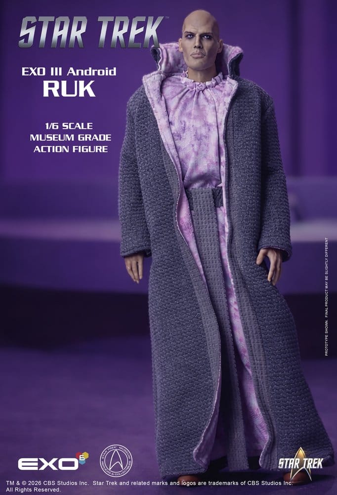 Star Trek: Den Ursprungliga Serien Actionfigur 1/6 Ruk EXO III Android 33 cm