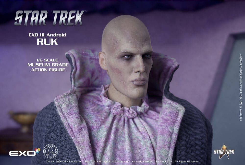 Star Trek: Den Ursprungliga Serien Actionfigur 1/6 Ruk EXO III Android 33 cm