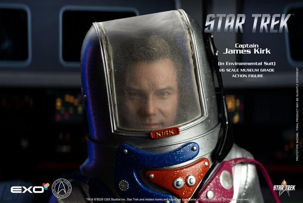 Star Trek: The Original Series Actionfigur 1/6 Captain James T. Kirk (i miljödräkt) 29 cm