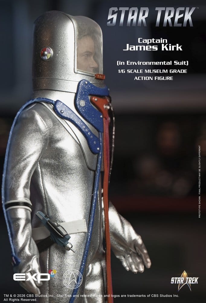 Star Trek: The Original Series Actionfigur 1/6 Captain James T. Kirk (i miljödräkt) 29 cm