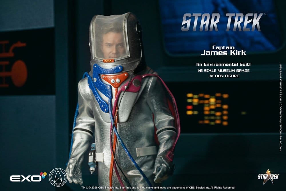 Star Trek: The Original Series Actionfigur 1/6 Captain James T. Kirk (i miljödräkt) 29 cm